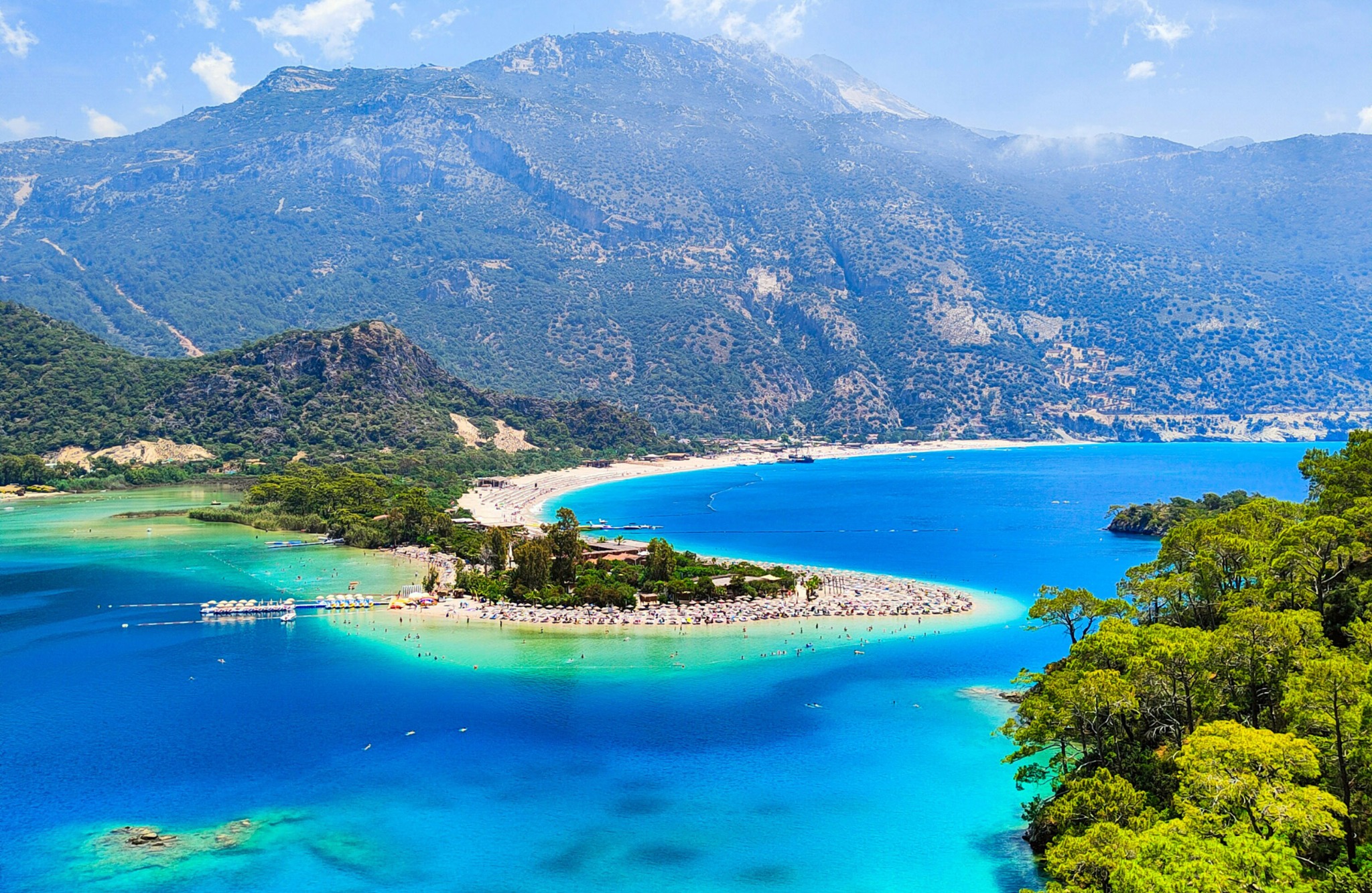 Ölüdeniz Lagoon and Babadağ in Fethiye